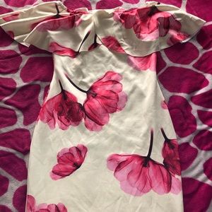 Yellowish floral dress